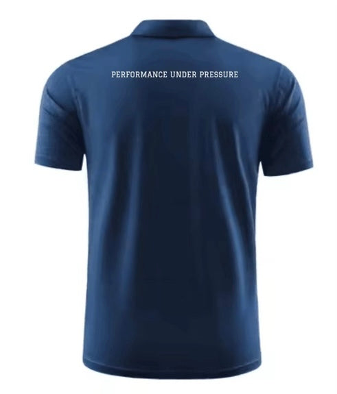 Performance Polo Shirt - Navy Blue (Athletic fit)