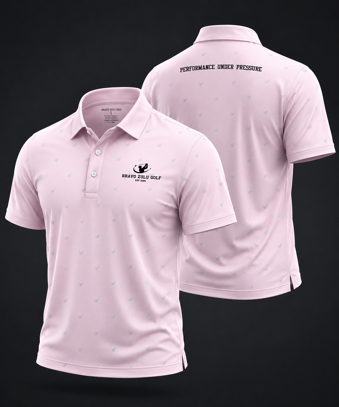 Ladies Performance Polo - Pink