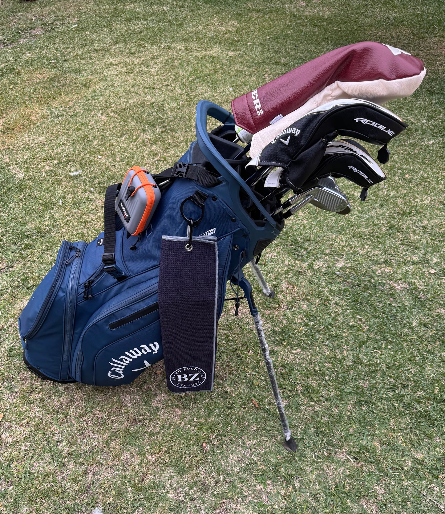 Bravo Zulu Golf – Waffle Golf Towel
