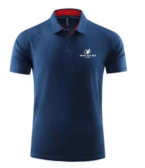 Performance Polo Shirt - Navy Blue (Athletic fit)